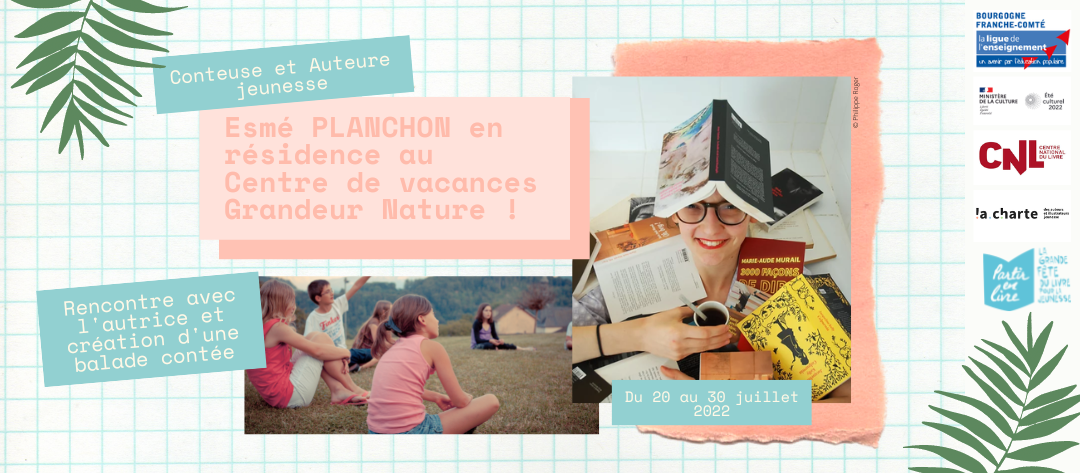 Résidence de l'autrice Esmé Planchon à Chaux-Neuve